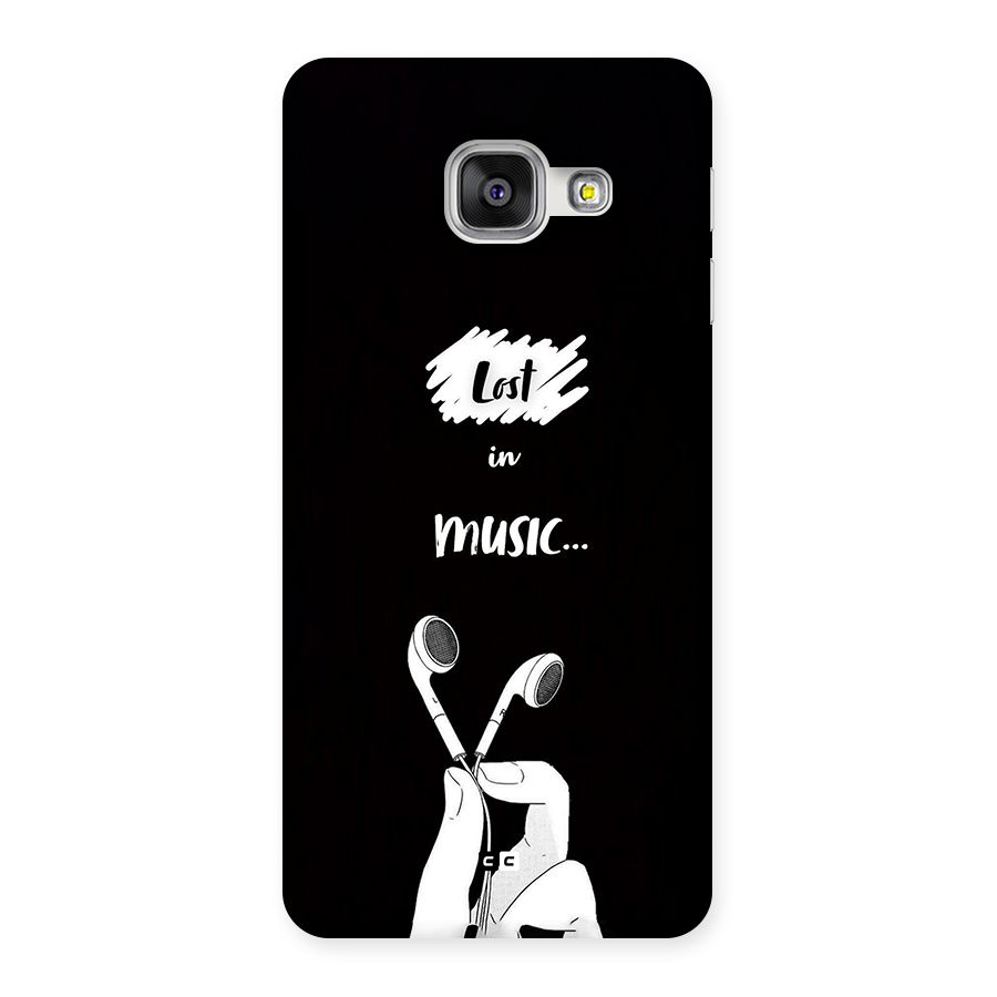 Lost In Music Back Case for Galaxy A3 (2016)