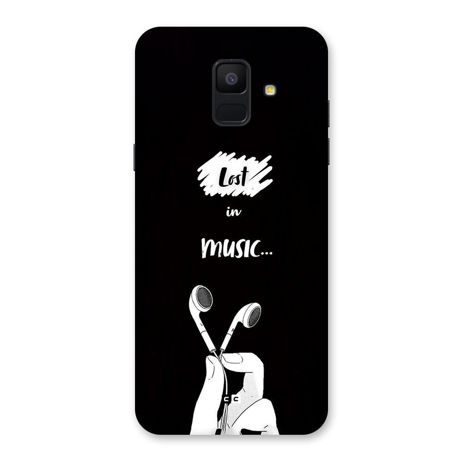 Lost In Music Back Case for Galaxy A6 (2018)