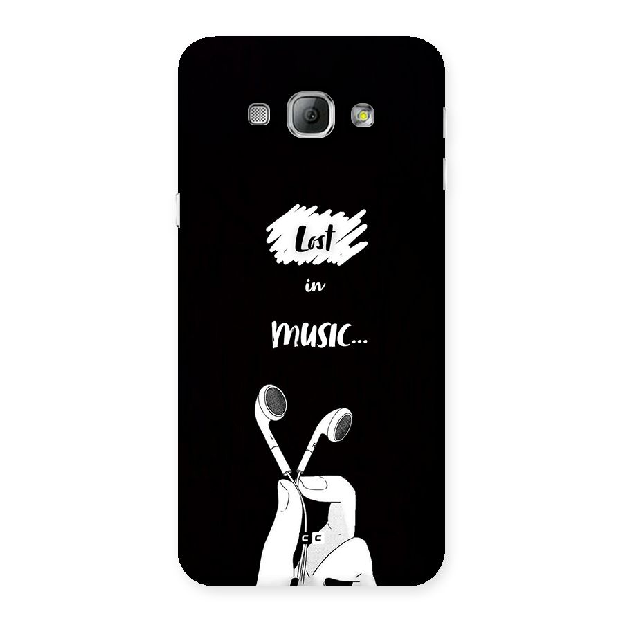 Lost In Music Back Case for Galaxy A8
