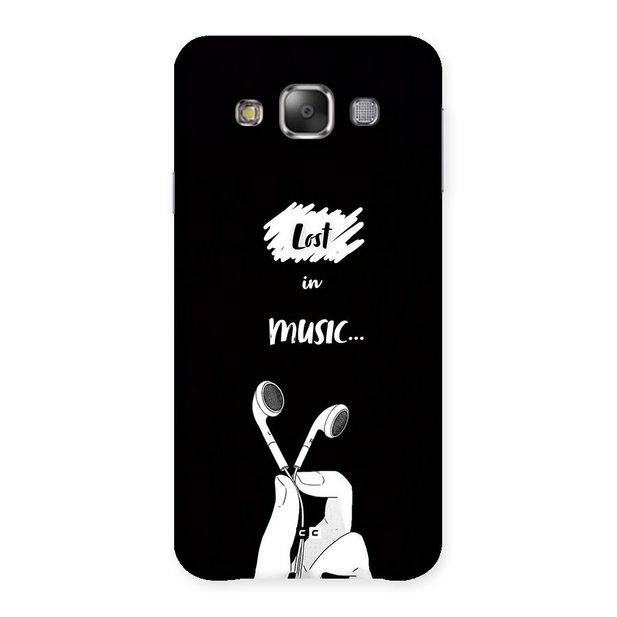 Lost In Music Back Case for Galaxy E7