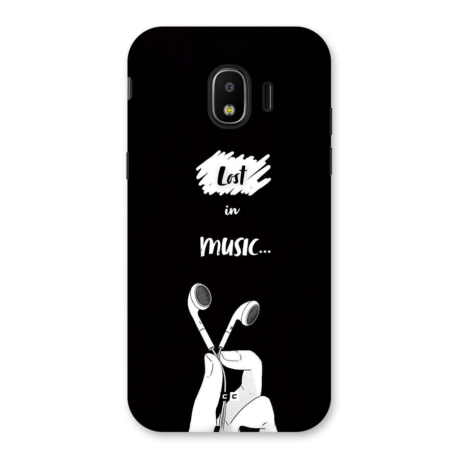 Lost In Music Back Case for Galaxy J2 Pro 2018