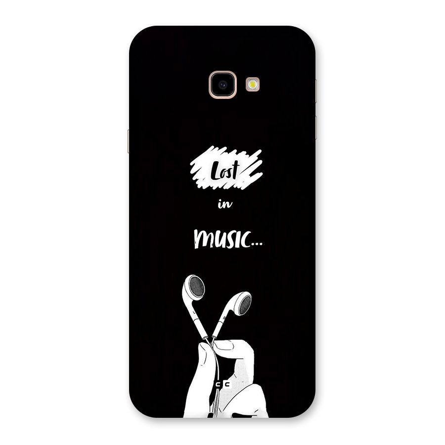 Lost In Music Back Case for Galaxy J4 Plus