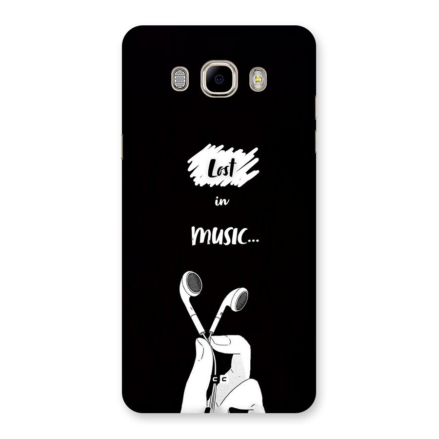 Lost In Music Back Case for Galaxy J7 2016
