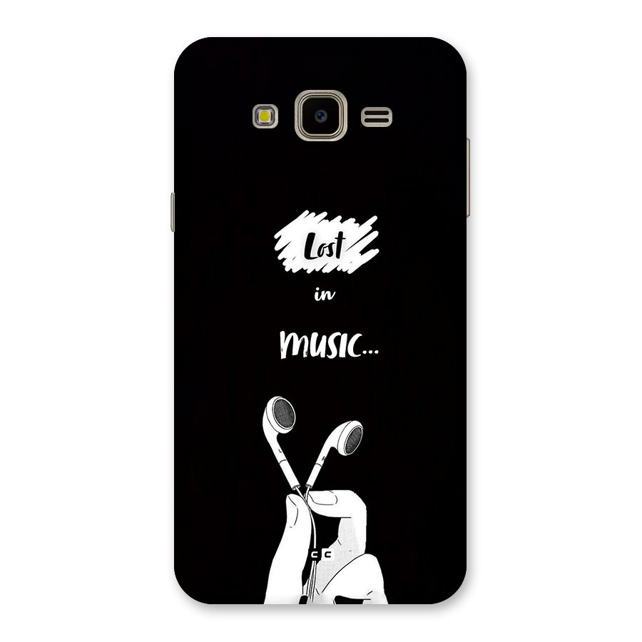 Lost In Music Back Case for Galaxy J7 Nxt