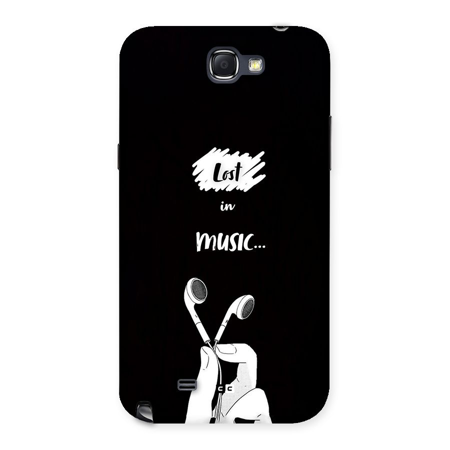 Lost In Music Back Case for Galaxy Note 2