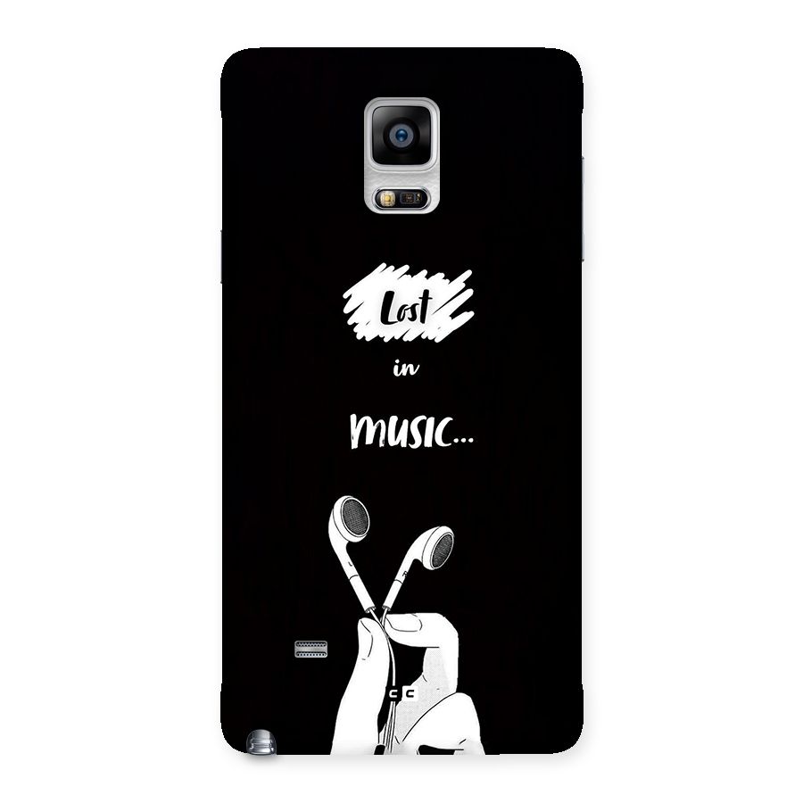 Lost In Music Back Case for Galaxy Note 4