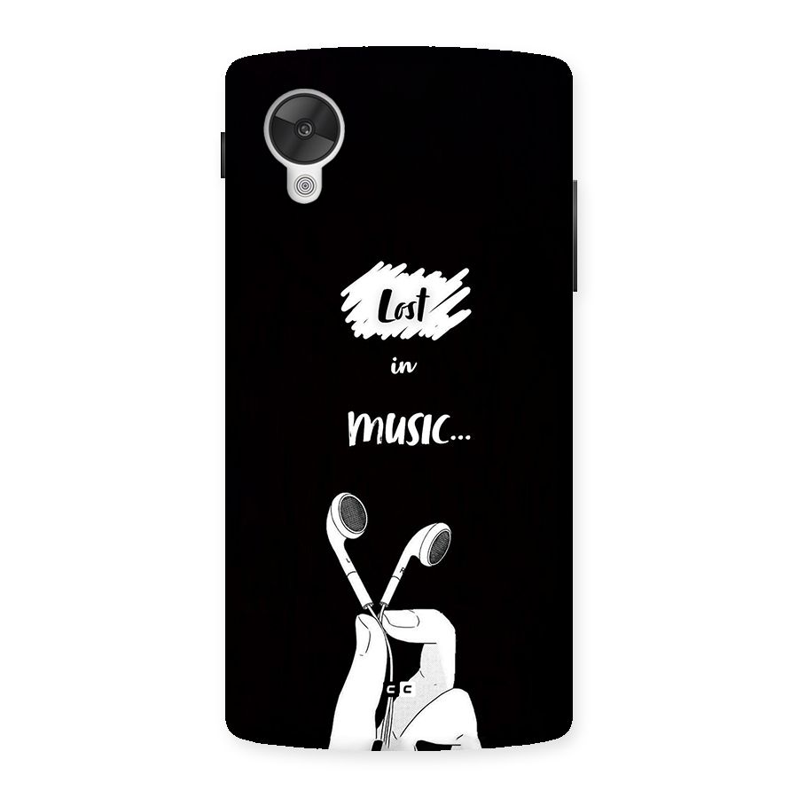 Lost In Music Back Case for Google Nexus 5