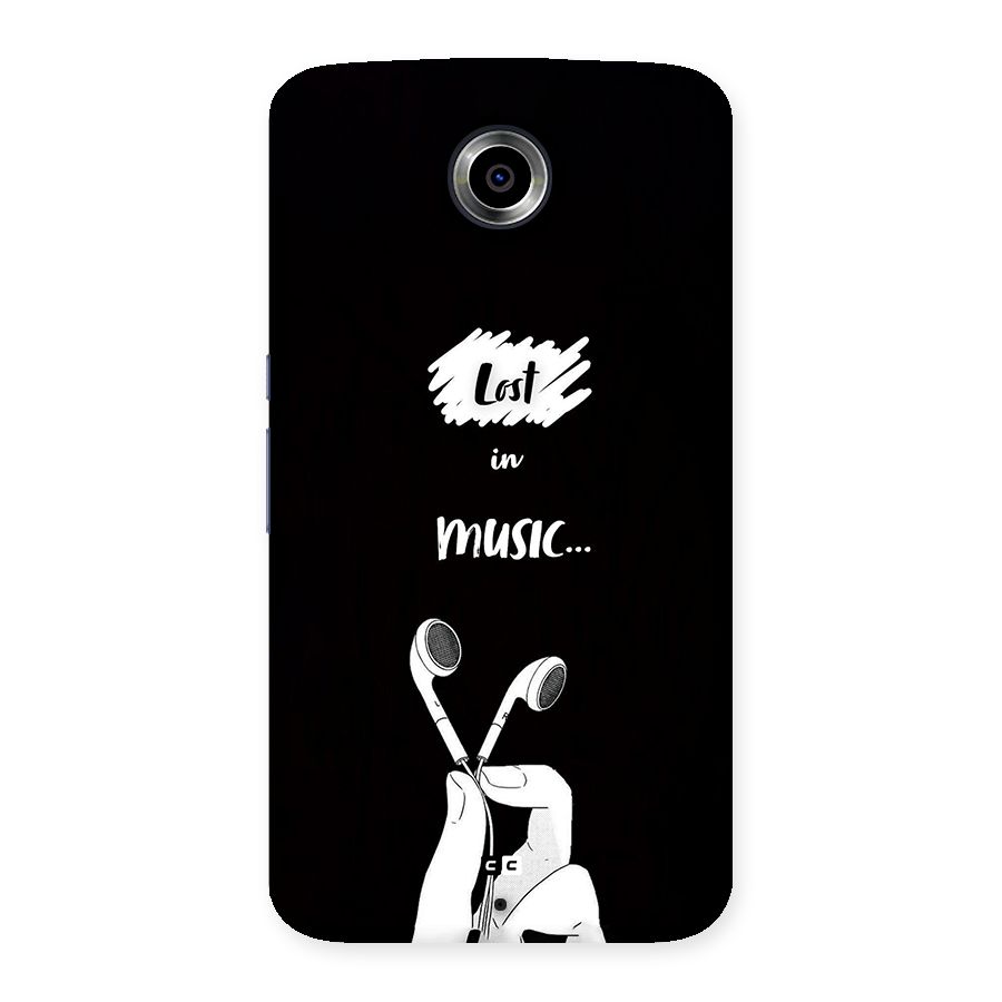 Lost In Music Back Case for Google Nexus 6