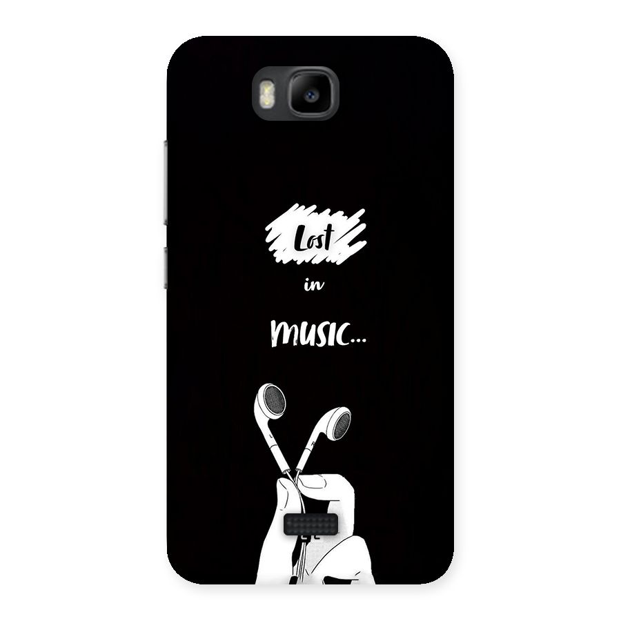 Lost In Music Back Case for Honor Bee