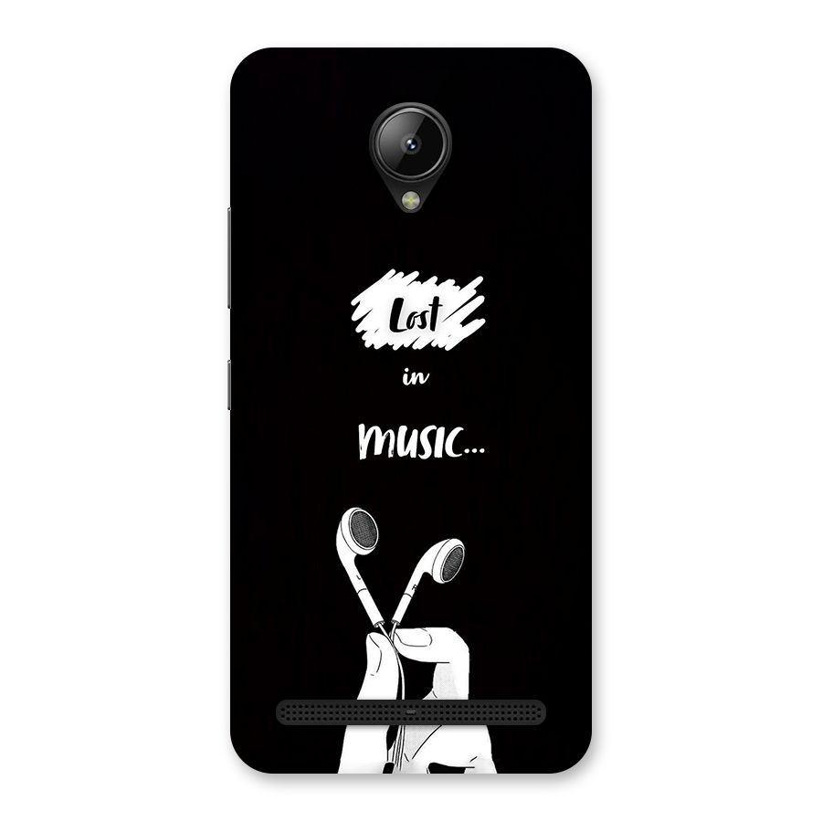 Lost In Music Back Case for Lenovo C2