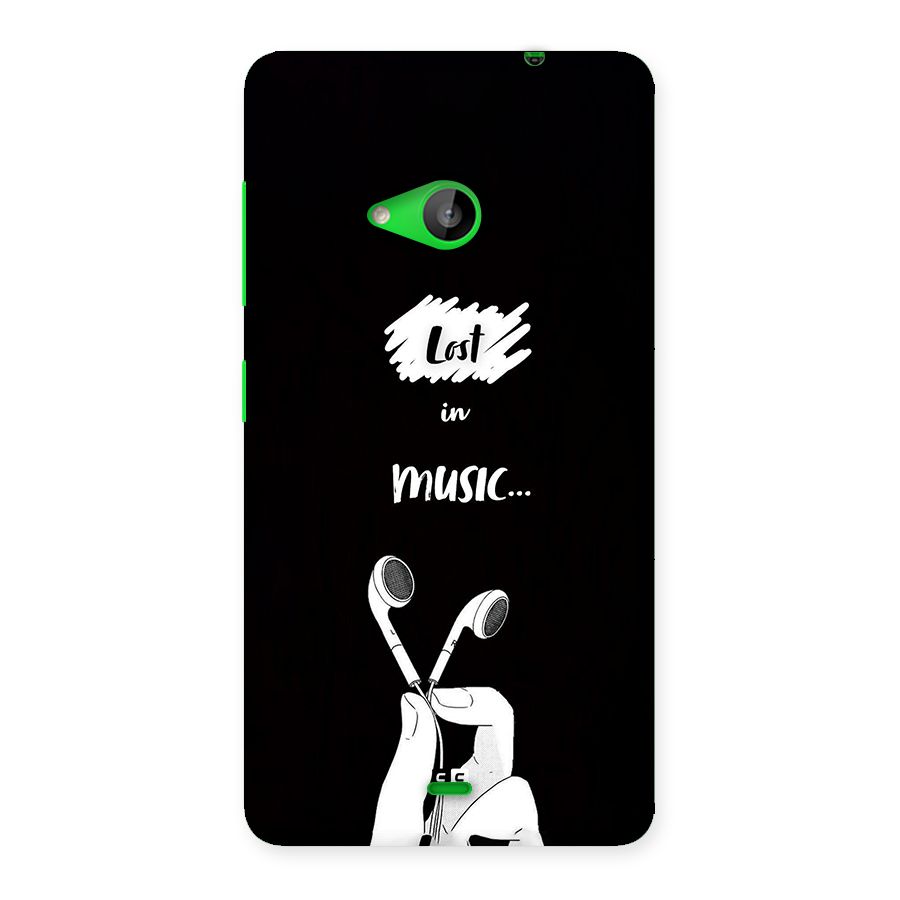 Lost In Music Back Case for Lumia 535