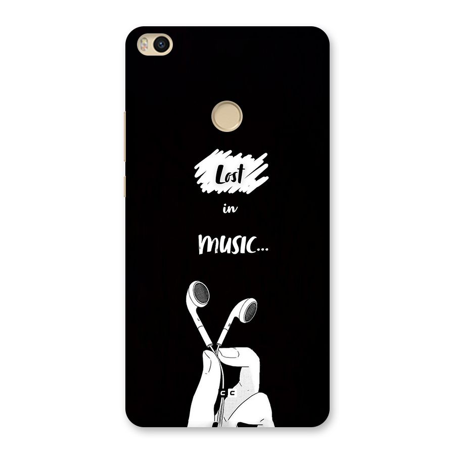 Lost In Music Back Case for Mi Max 2