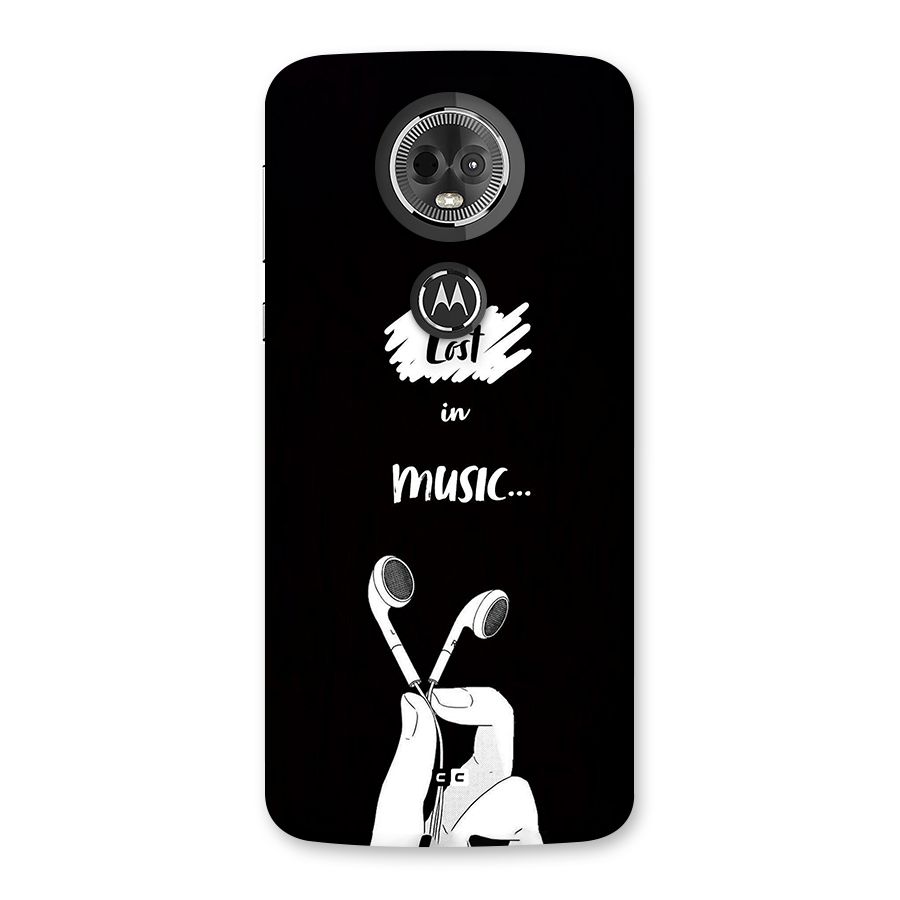 Lost In Music Back Case for Moto E5 Plus