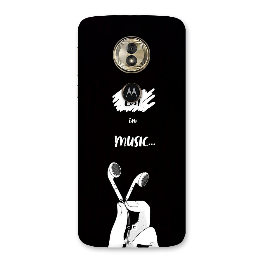 Lost In Music Back Case for Moto G6 Play