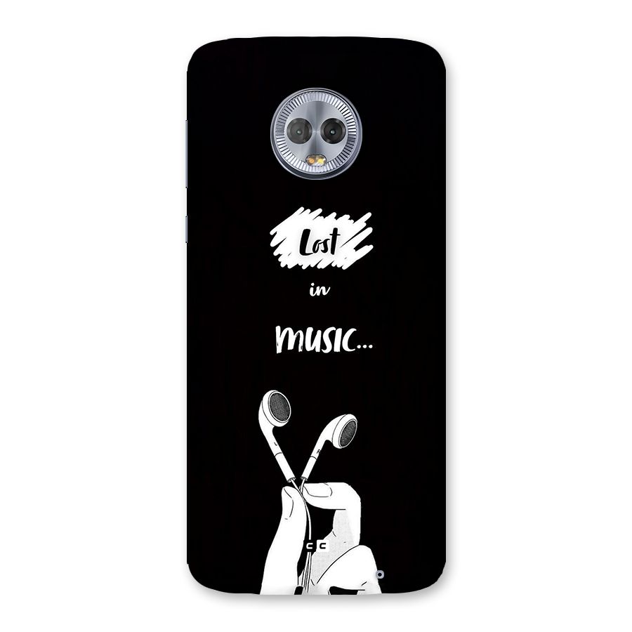 Lost In Music Back Case for Moto G6 Plus