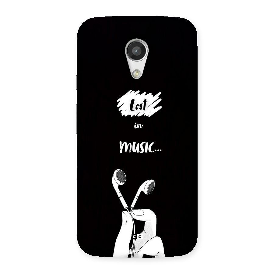 Lost In Music Back Case for Moto G 2nd Gen