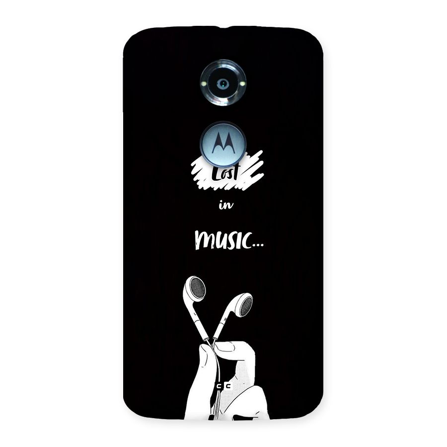 Lost In Music Back Case for Moto X2