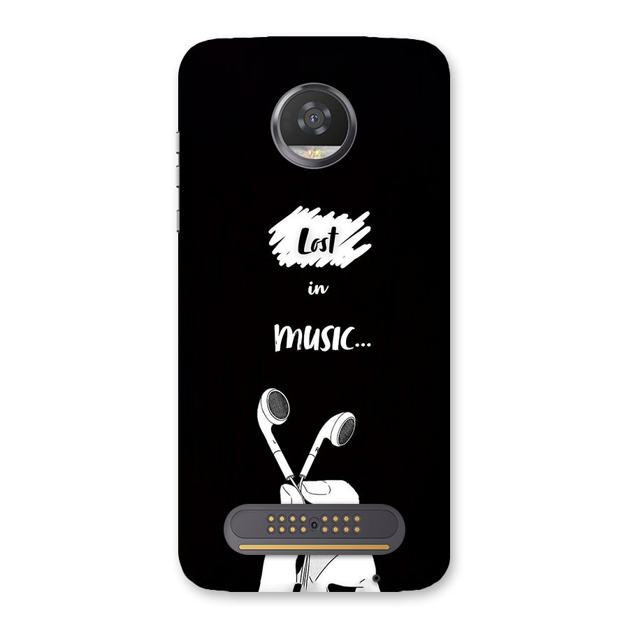 Lost In Music Back Case for Moto Z2 Play