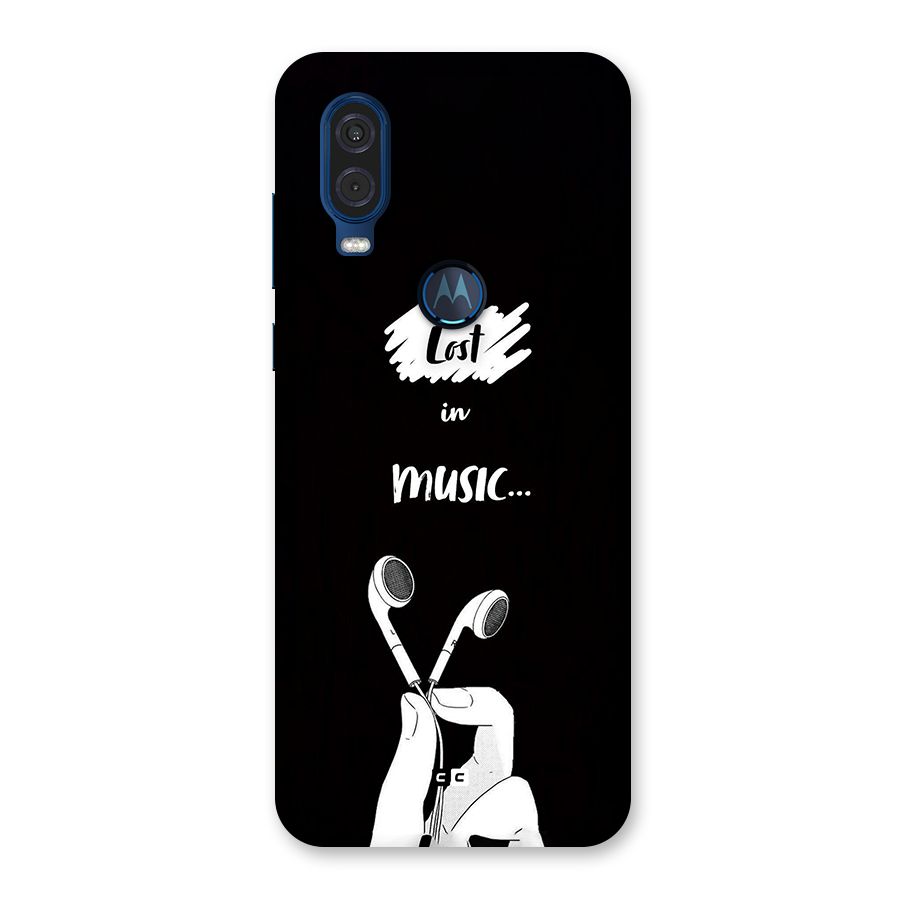 Lost In Music Back Case for Motorola One Vision