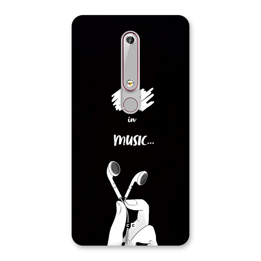 Lost In Music Back Case for Nokia 6.1