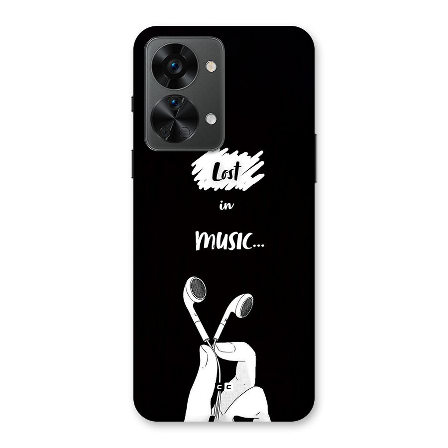 Lost In Music Back Case for OnePlus Nord 2T