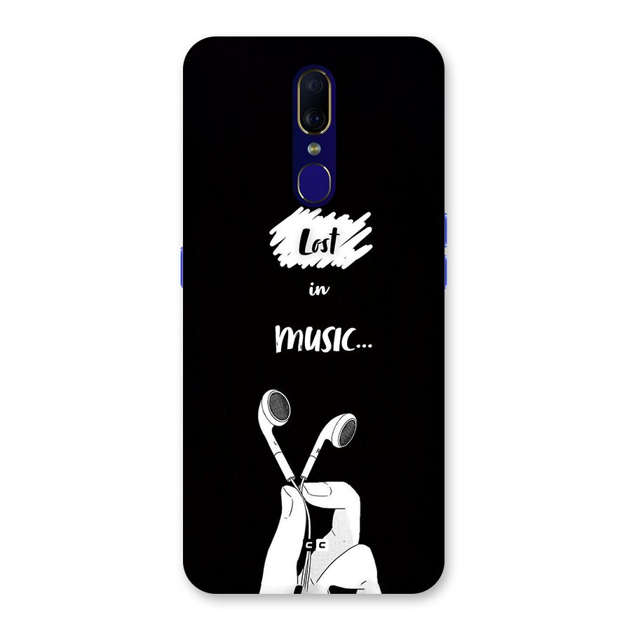 Lost In Music Back Case for Oppo A9