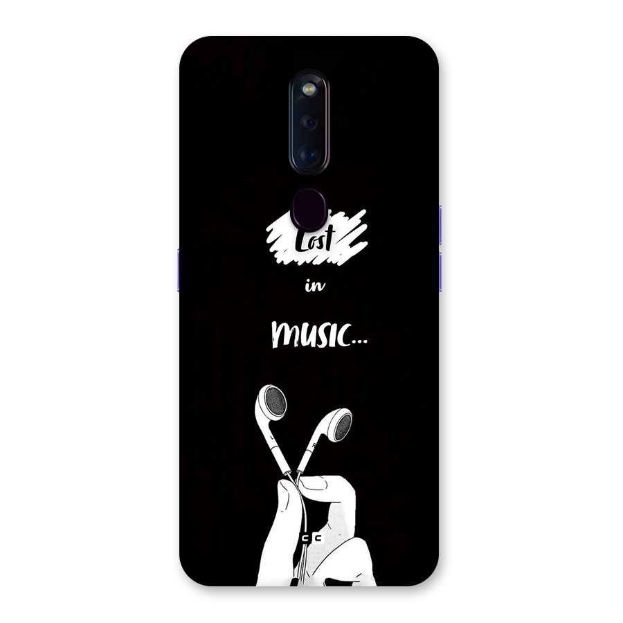 Lost In Music Back Case for Oppo F11 Pro