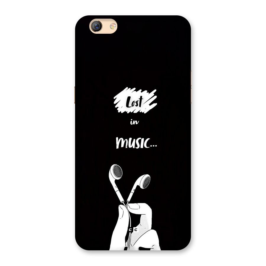 Lost In Music Back Case for Oppo F3 Plus