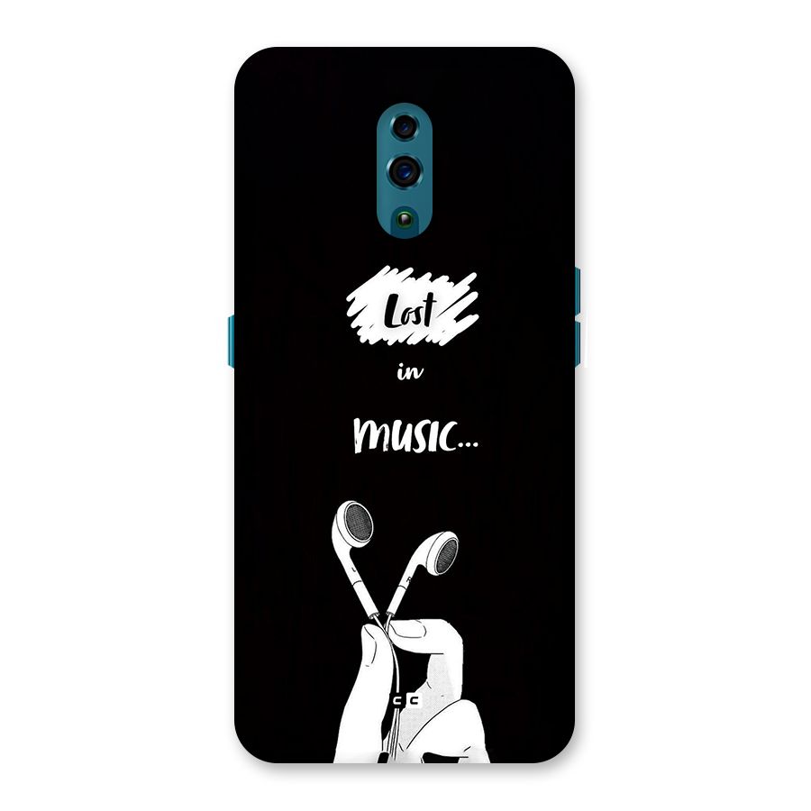 Lost In Music Back Case for Oppo Reno