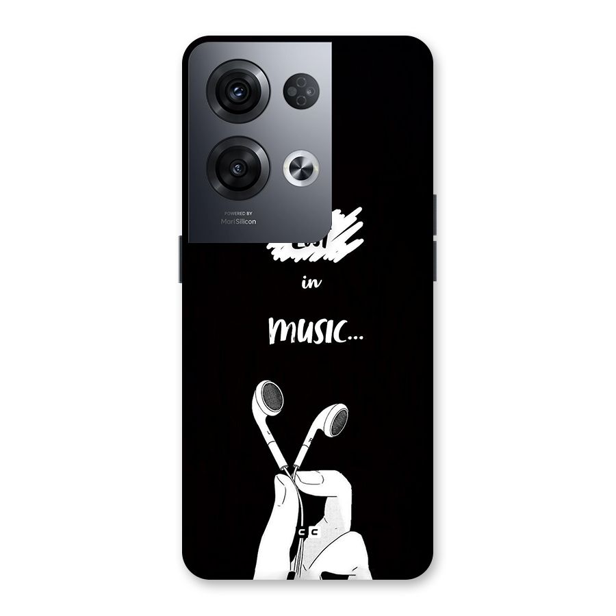 Lost In Music Back Case for Oppo Reno8 Pro 5G