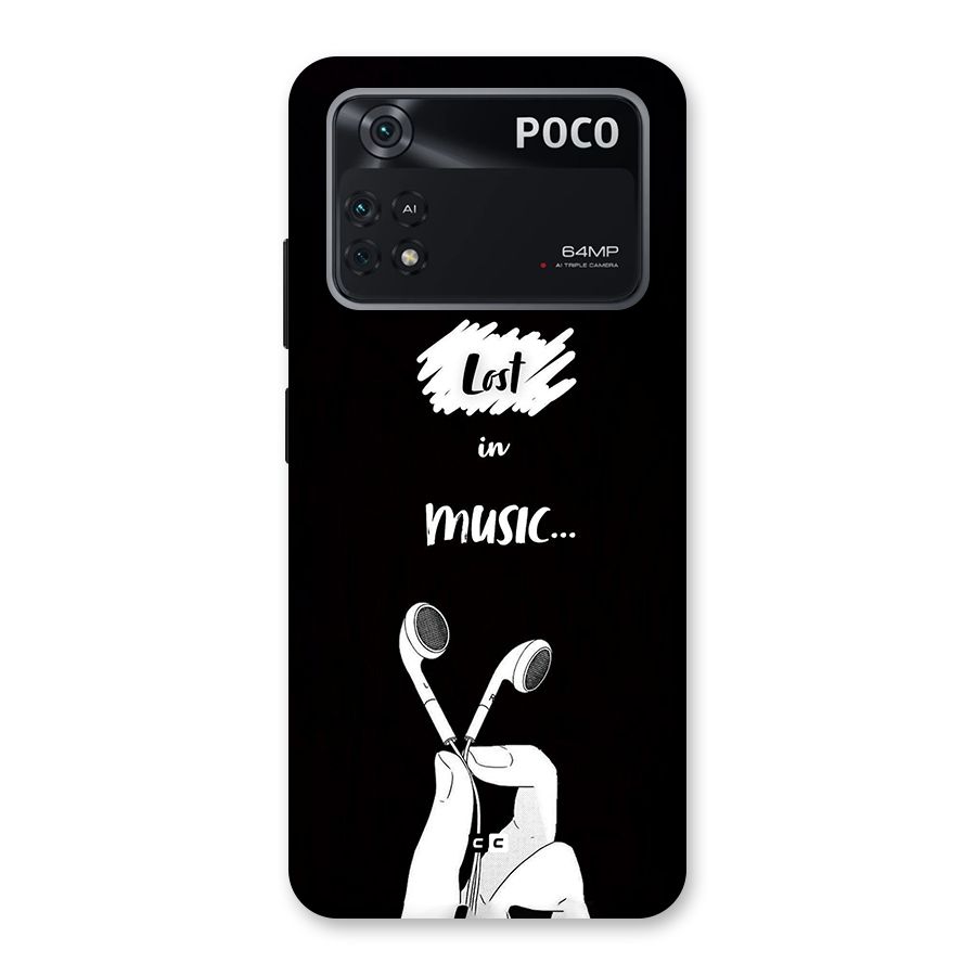Lost In Music Back Case for Poco M4 Pro 4G