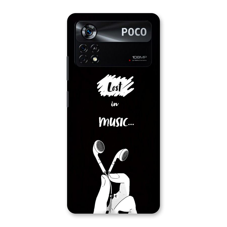 Lost In Music Back Case for Poco X4 Pro 5G