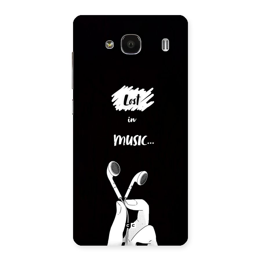 Lost In Music Back Case for Redmi 2