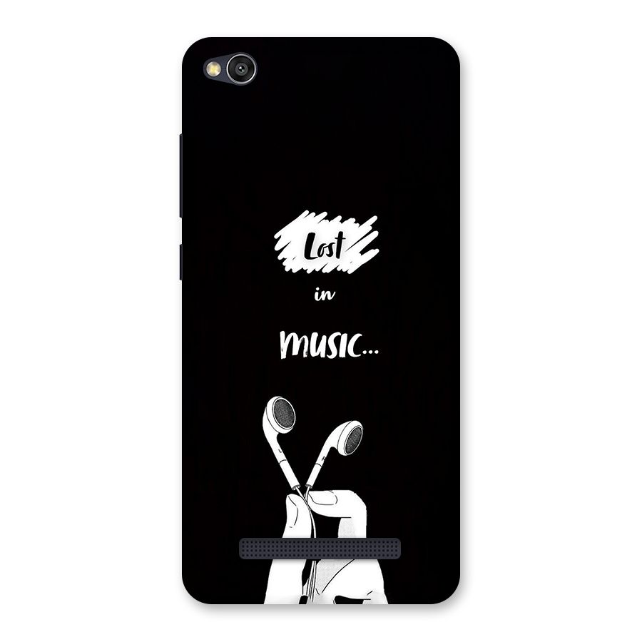 Lost In Music Back Case for Redmi 4A