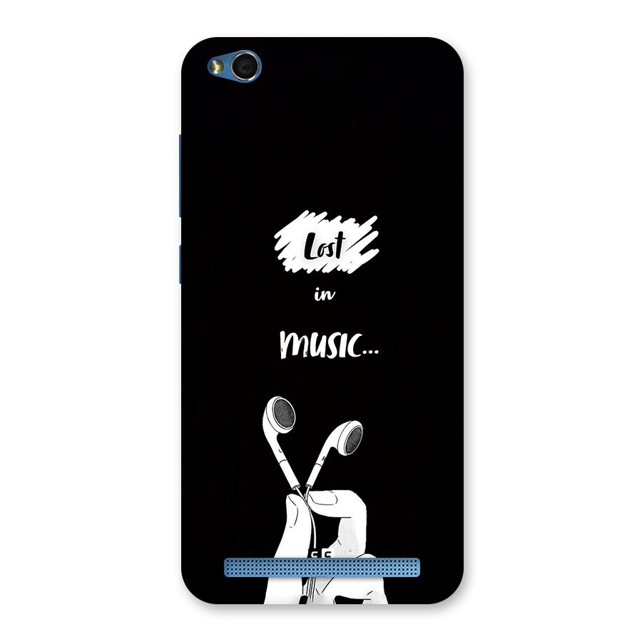 Lost In Music Back Case for Redmi 5A