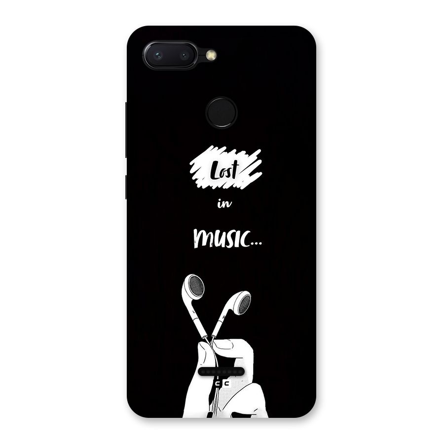 Lost In Music Back Case for Redmi 6