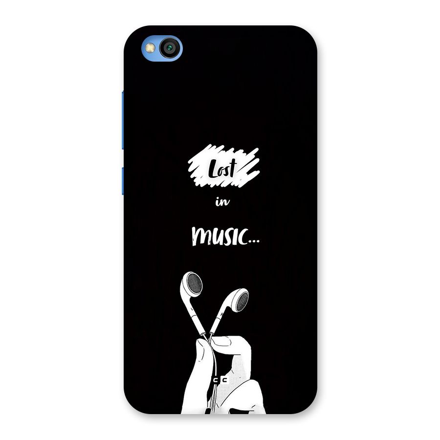 Lost In Music Back Case for Redmi Go