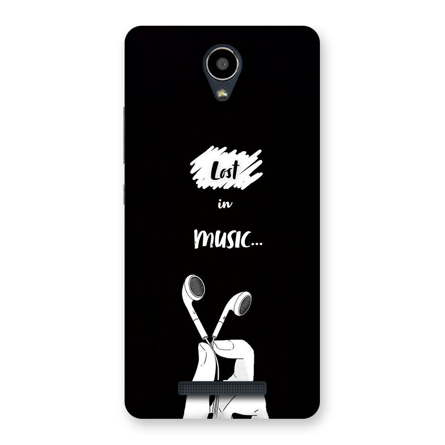 Lost In Music Back Case for Redmi Note 2