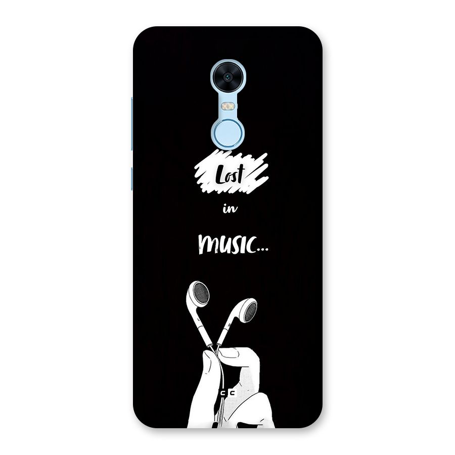 Lost In Music Back Case for Redmi Note 5