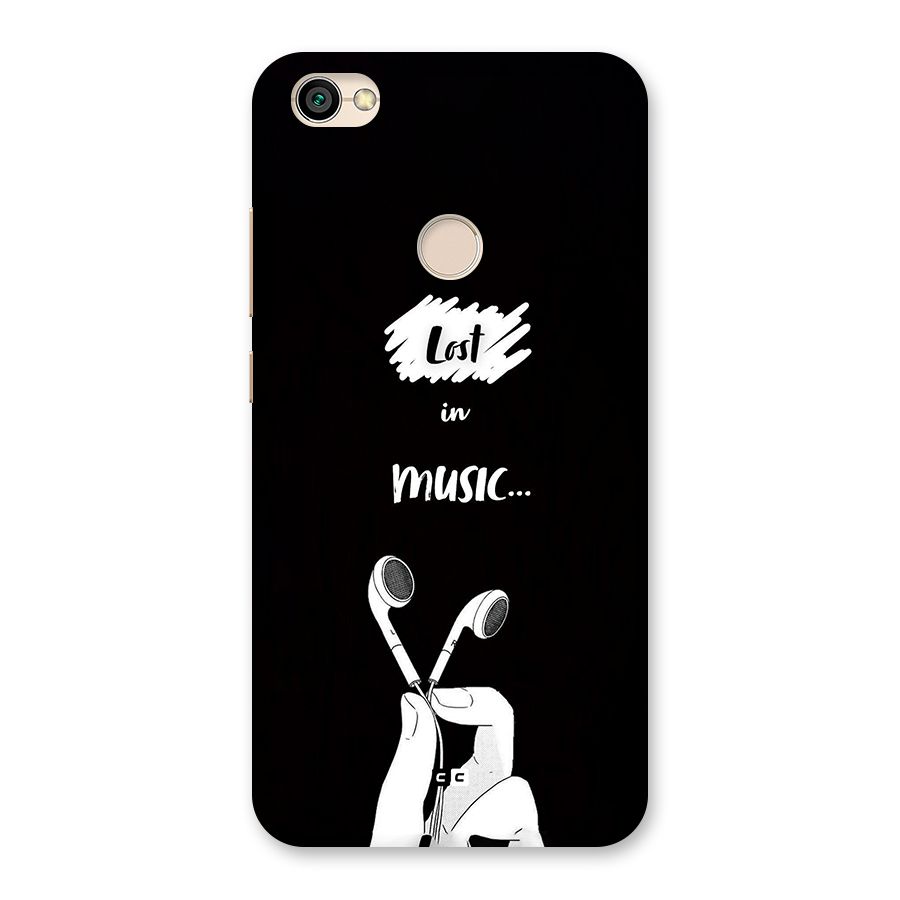Lost In Music Back Case for Redmi Y1 2017
