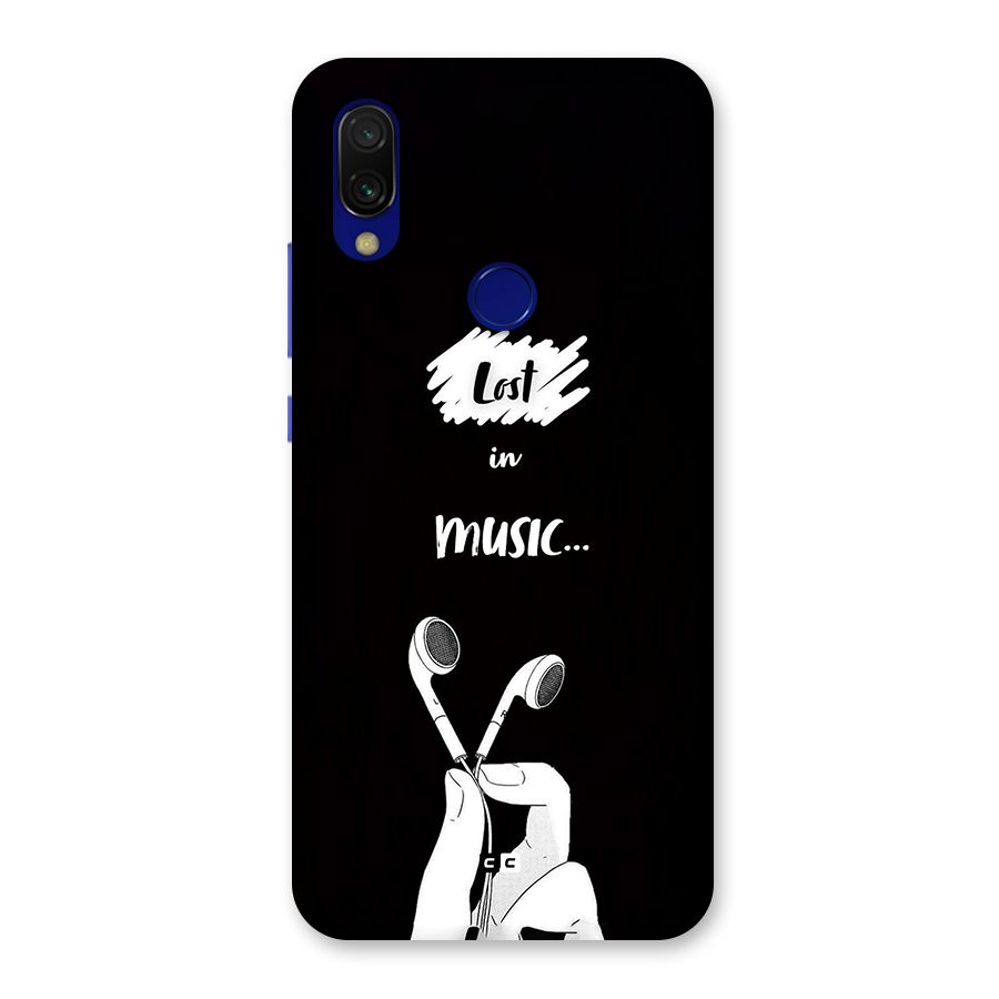 Lost In Music Back Case for Redmi Y3