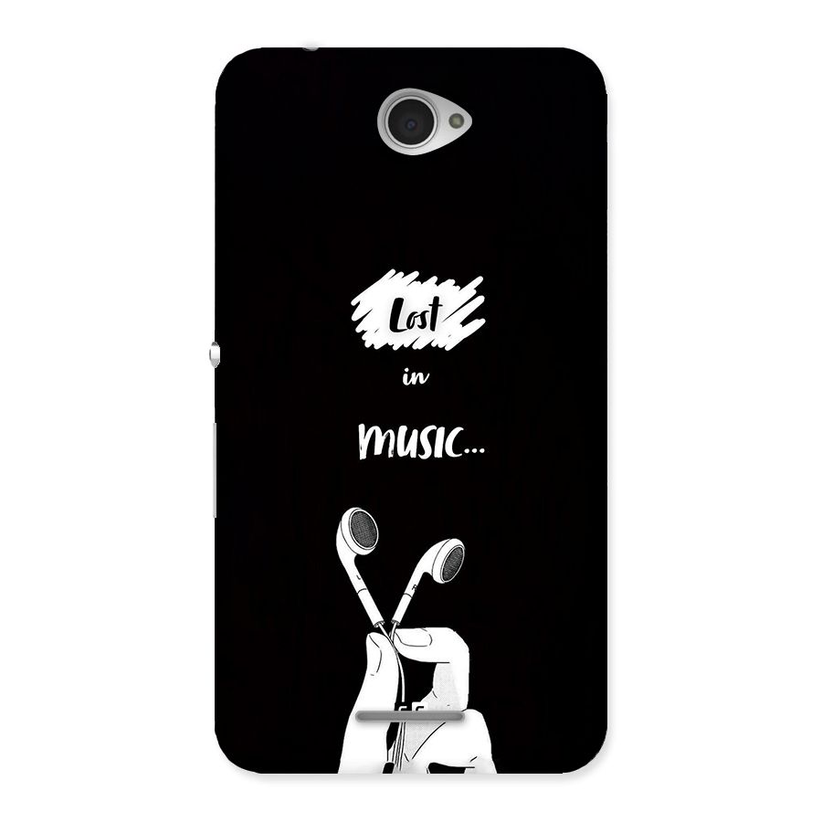 Lost In Music Back Case for Xperia E4