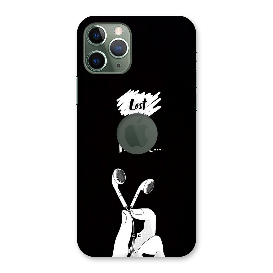 Lost In Music Back Case for iPhone 11 Pro Logo Cut