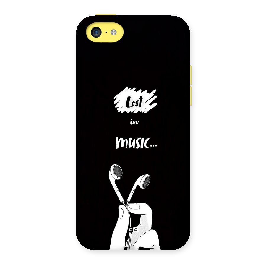 Lost In Music Back Case for iPhone 5C
