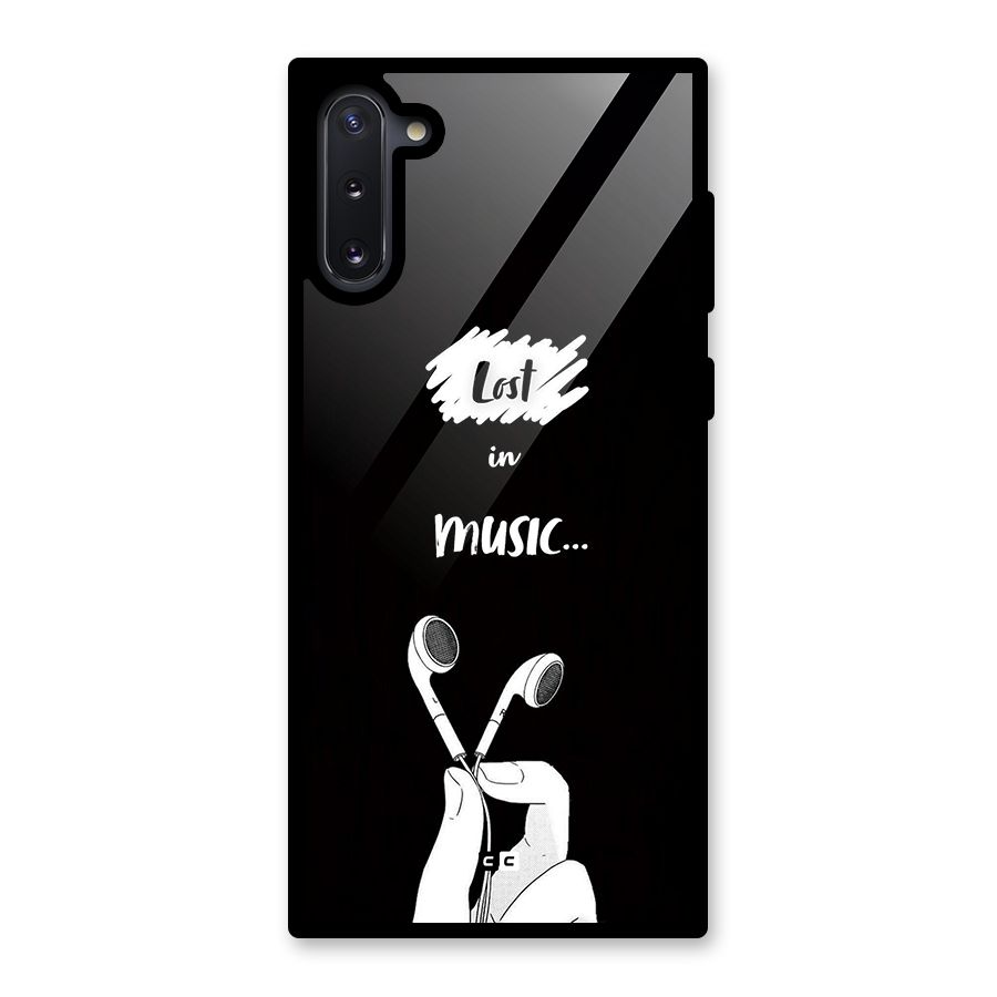 Lost In Music Glass Back Case for Galaxy Note 10