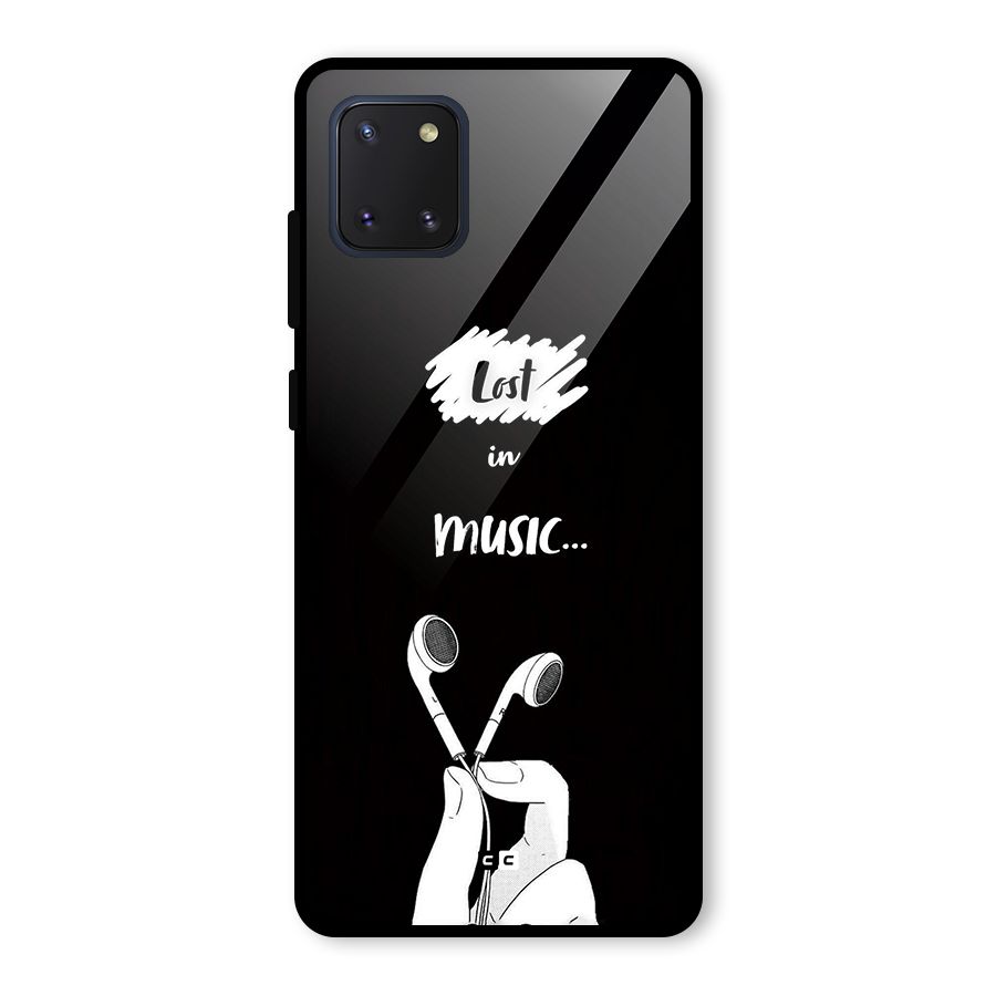 Lost In Music Glass Back Case for Galaxy Note 10 Lite