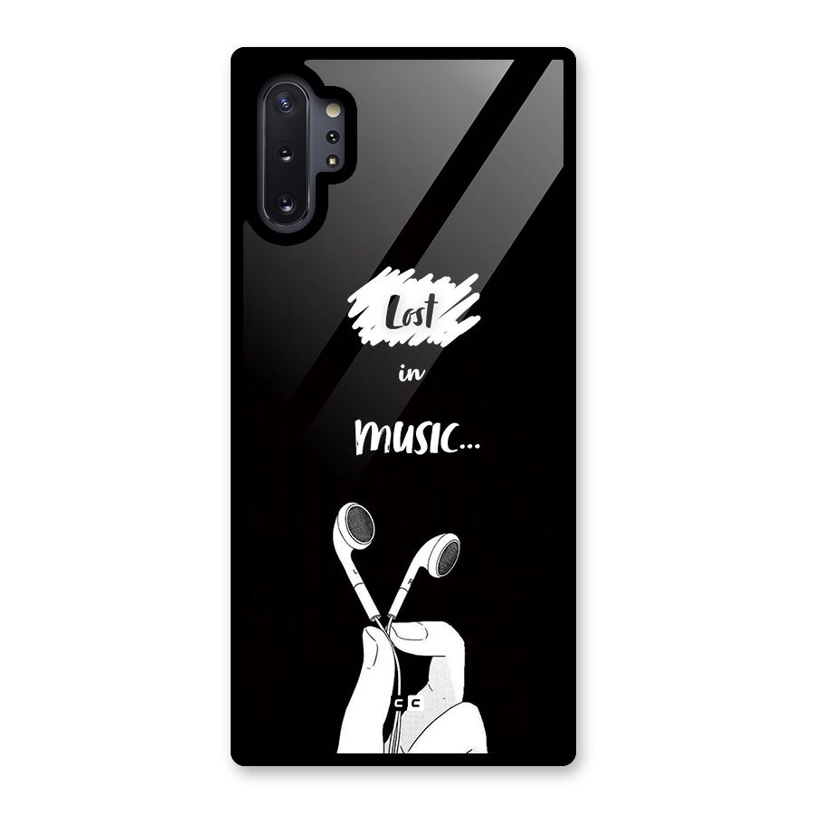 Lost In Music Glass Back Case for Galaxy Note 10 Plus