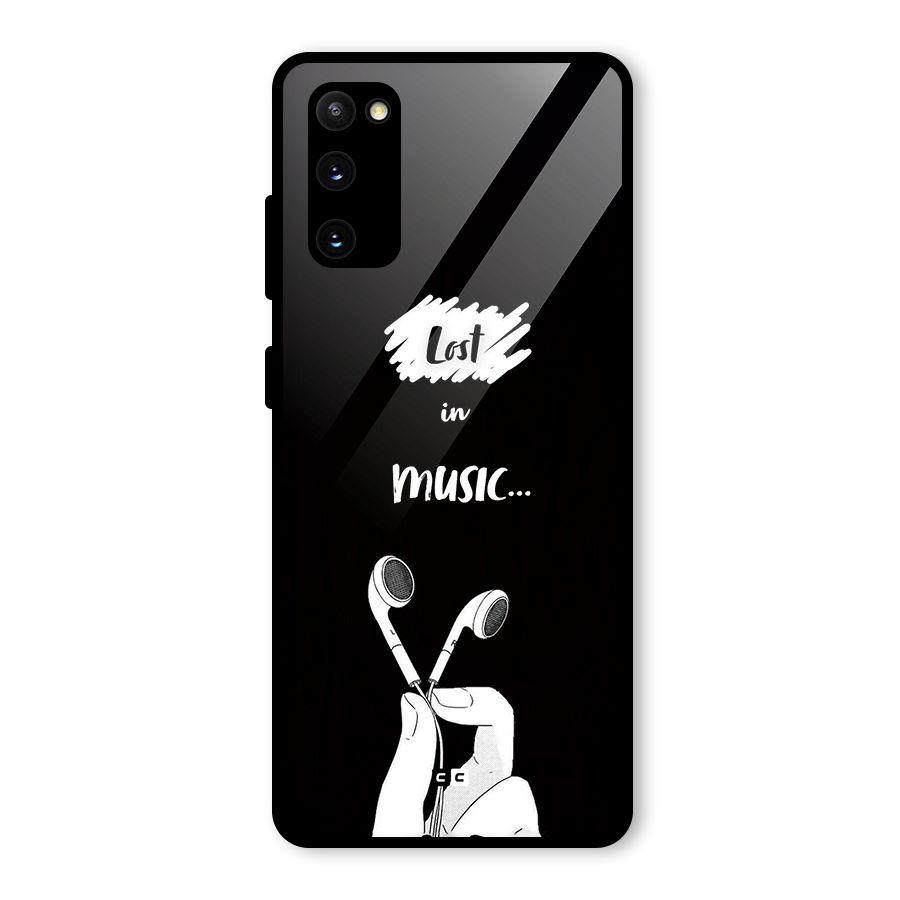 Lost In Music Glass Back Case for Galaxy S20 FE 5G