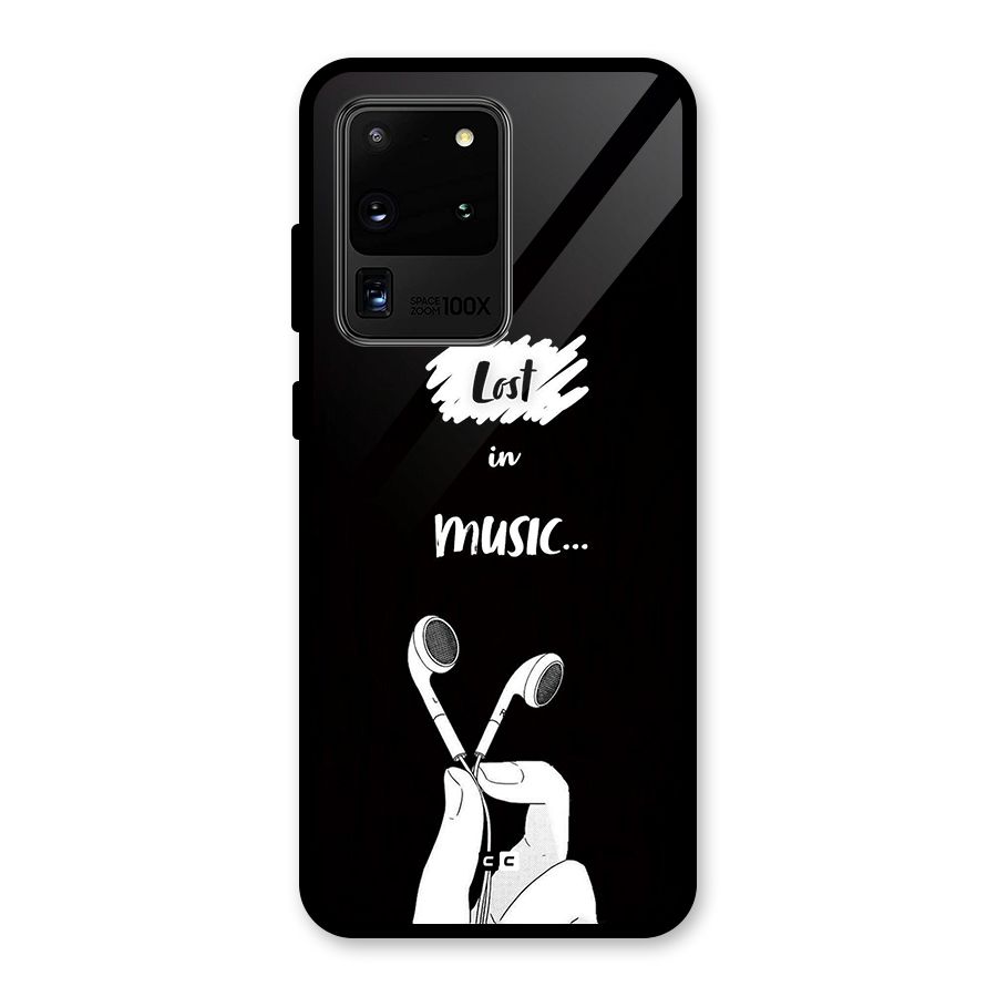 Lost In Music Glass Back Case for Galaxy S20 Ultra