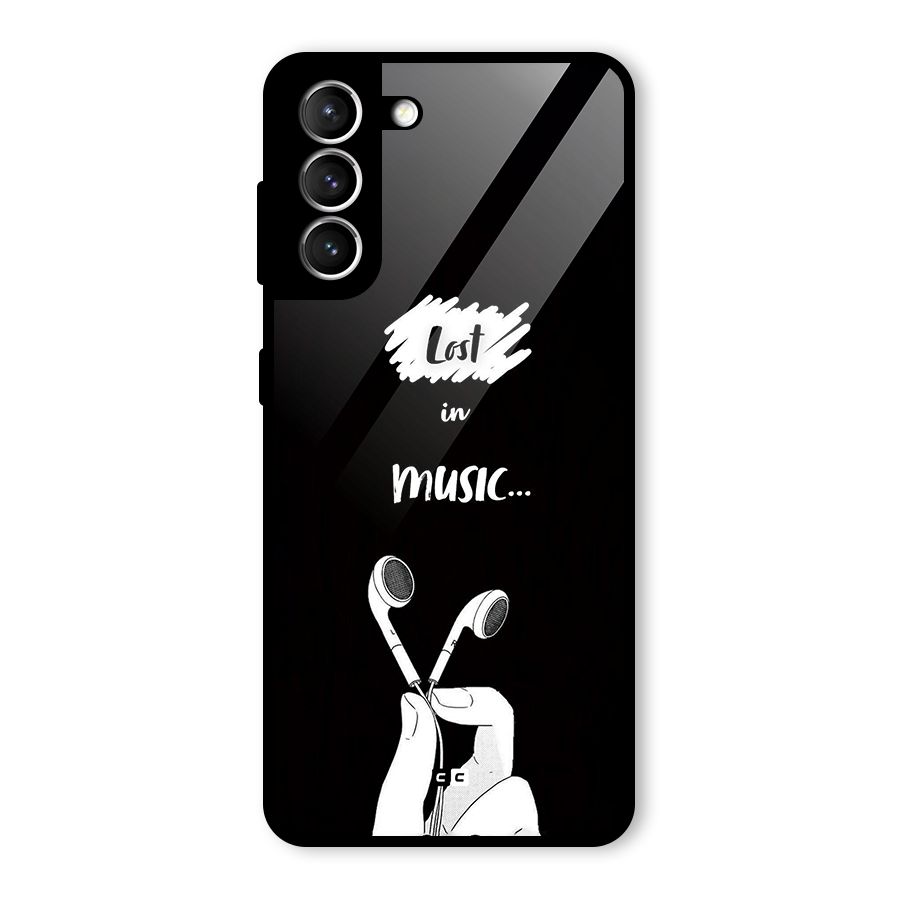 Lost In Music Glass Back Case for Galaxy S21 5G